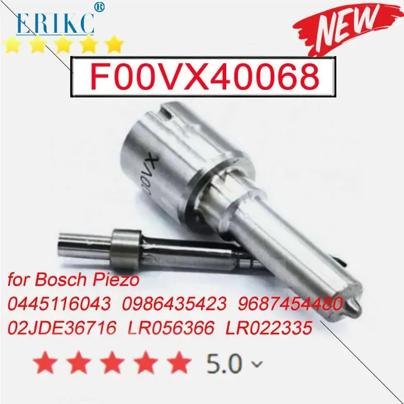 

Форсунка Форсунки F00VX40068 FOOVX40068 для BOSCH PIEZO Jaguar XF 2.2d Land Rover Discovery 2.2d 0445116043 0986435423 9687454480