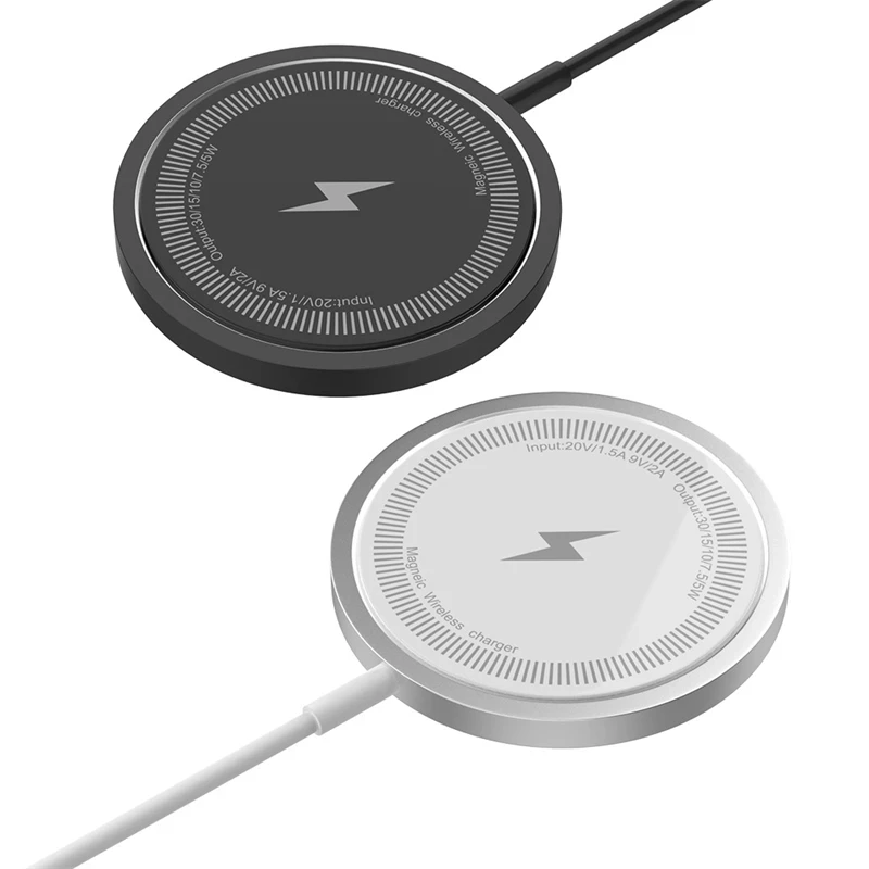 Magnetic Wireless Charger Pad USB Macsafe for iPhone 15 14 13 12 Pro Max Mini Fast Wireless Charging Dock Station Chargers magnetic wireless charger