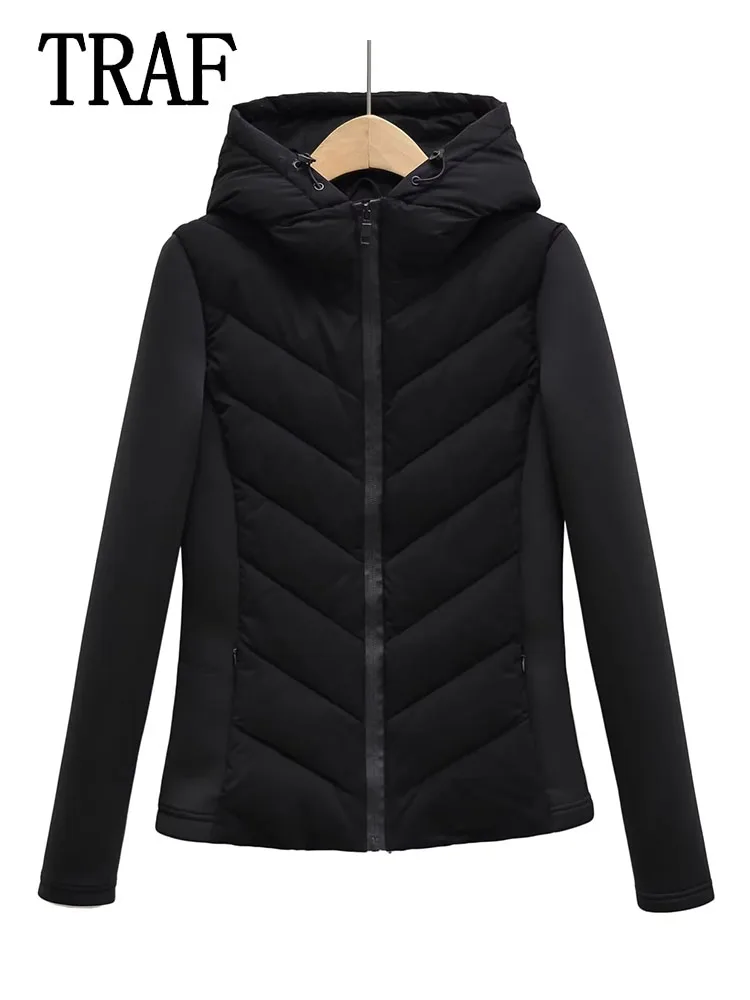 

Парка женская зимняя на молнии с длинным рукавом, 2024