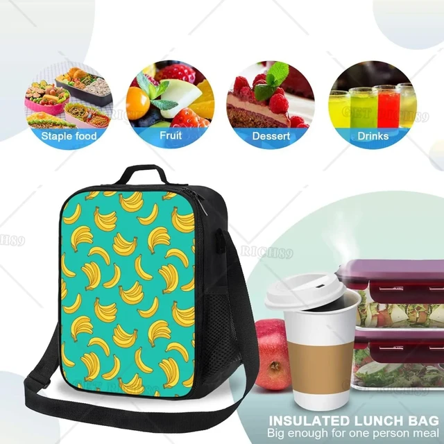 NEX Insulated Lunch Bag Adult Lunch Box for Work School Men Women Kids  Leakproof