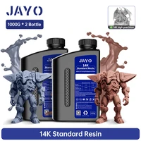 JAYO 2 Bottles 14K Standard 3D Resin 405nm UV Standard Rapid Photopolymer Resin For LCD/DLP/SLA High Precision 3D Printer Resin