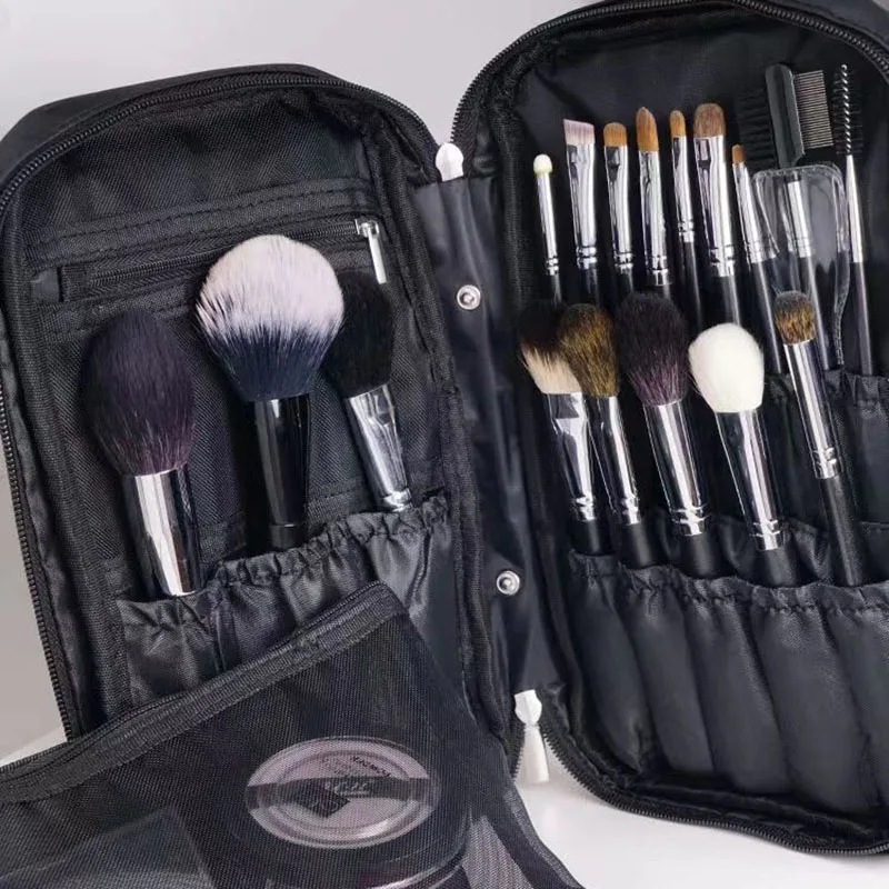 Professional Women's Makeup Brush Bag Organizer Female Travel