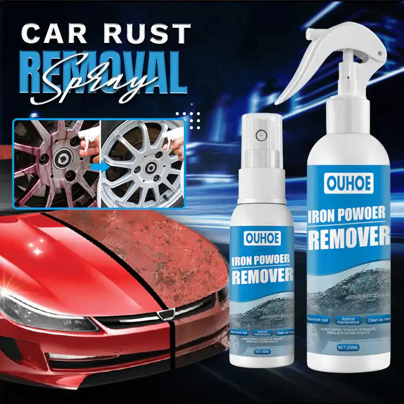 

100ml Car Rust Stain Remover Spray Multifunctional Car Rust Converter Auto Window Rust Remover Derusting Spray Car Rust Converte