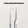 1 Pack Extra Fine No. 5 Cellular Acne Blackhead Tweezers - Facial Beauty Remove Acne Needle Tools for Skin Care 6 1 Pack Extra Fine No. 5 Cellular Acne Blackhead Tweezers - Facial Beauty Remove Acne Needle Tools for Skin Care 6