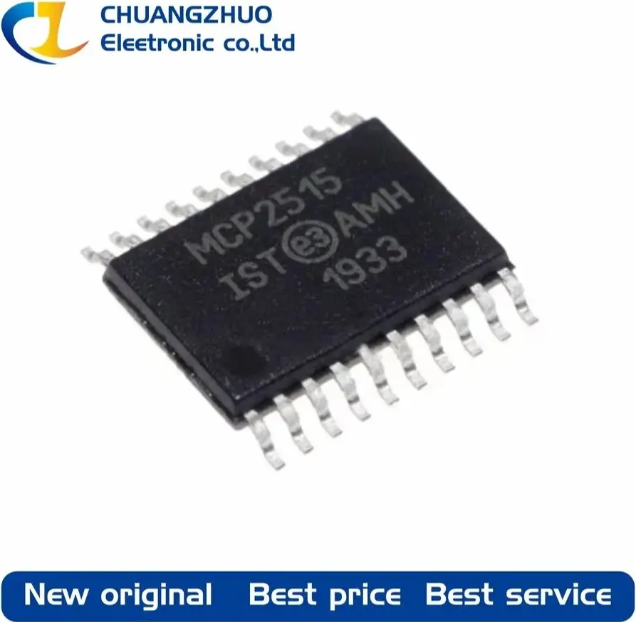 

1Pcs New original MCP2515-I/ST MCP2515 1Mbps Controller TSSOP-20 CAN ICs