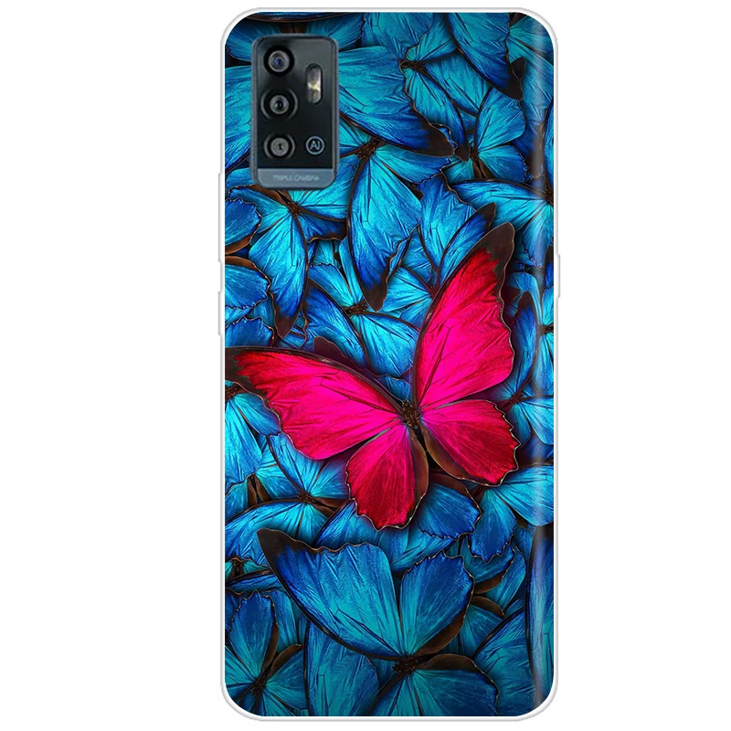 For ZTE Blade A71 Case A7030 Soft TPU Silicone Bumper Phone Cover for ZTE Blade A71 A51 Cases Funda for ZTE A51 2021 Coque Capa mobile pouch waterproof