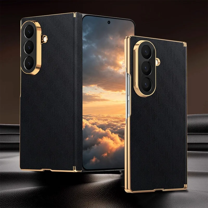 Ultra Luxury Leather Armor Case
