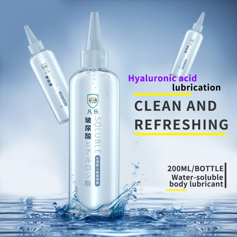 Sexual Lubricant Natural Water Based for Women Adult Men Gay 200ml