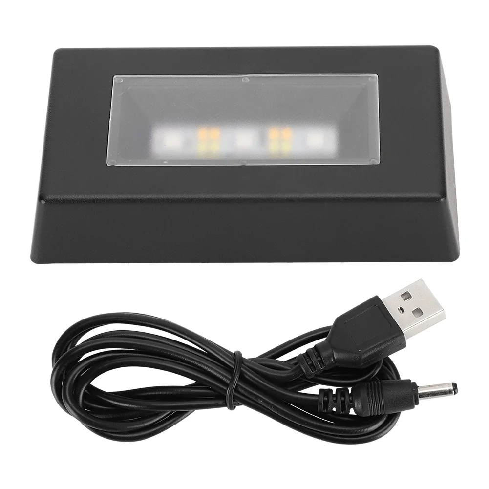 LED Colorful Luminous Base Light Crystal Display Base Color Changing Light Stand USB Cable 3D Crystal Statues Jewelry decorative lights led lights led lamp base