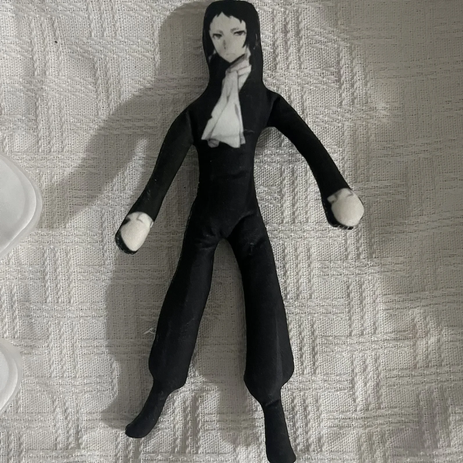Anime Bungo Stray Dogs Cosplay Plush Doll Dazai Osamu Nakajima Atsushi Edogawa Funny Body Wire Skeleton Plush Dolls Accessories