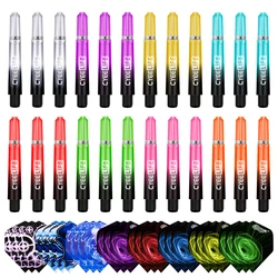 Transparent Plastic Dart Shafts with Stainless Steel O-Ring - 4.5mm Screw Thread (35mm-24PCS Shafts)