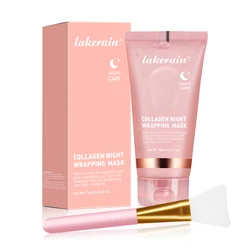 Collagen Firming Jelly Peel - Off Night Mask for Deep Cleansing & Skincare (1set)