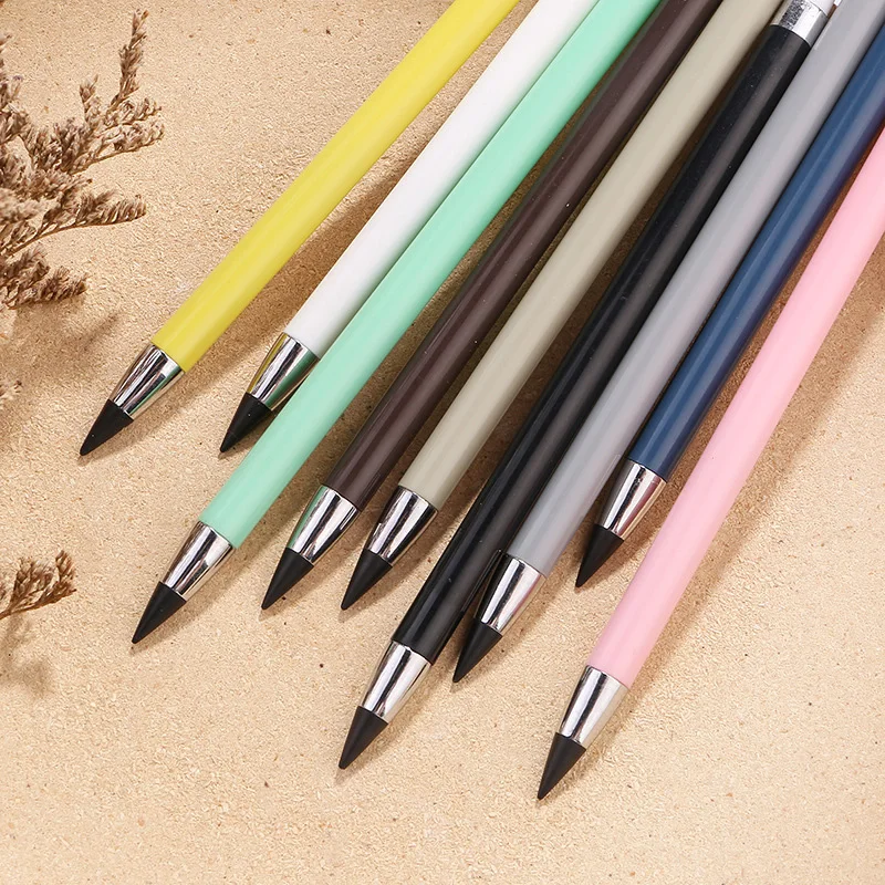 student wooden pencil with eraser cartoon pencil school office stationery|  | - AliExpress