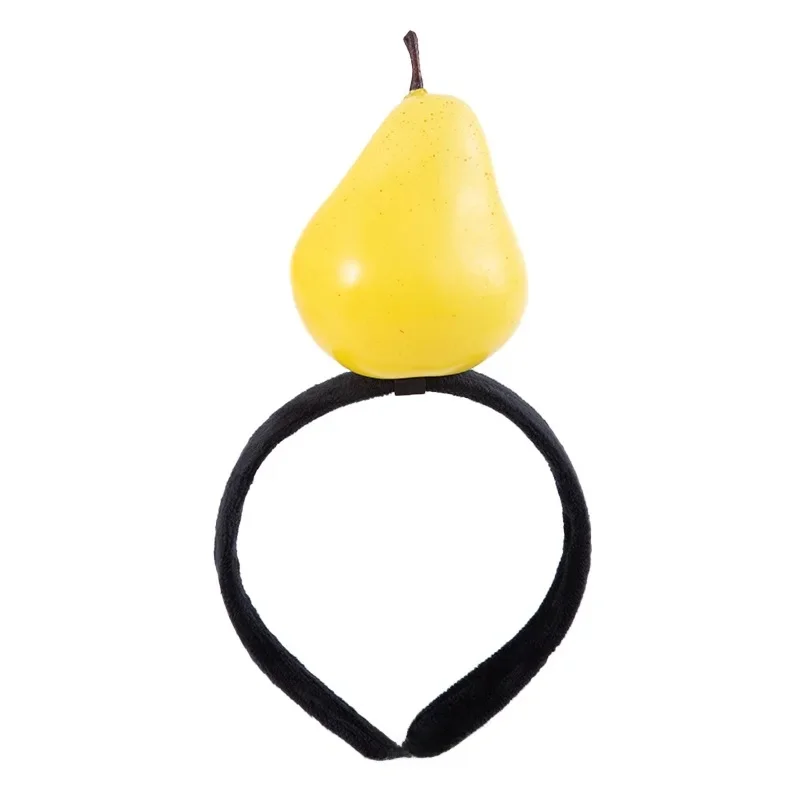 Simulation pear headband