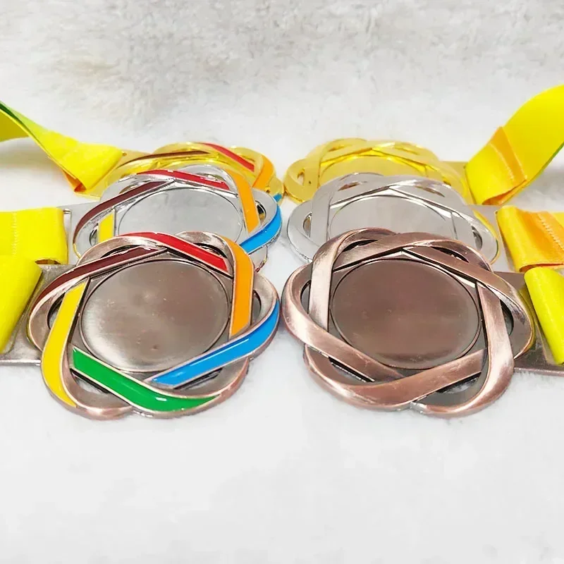 1pcs Free Metal Medals Competition Medals Sports Competition Winner Sports Company Anniversary Souvenir Awards