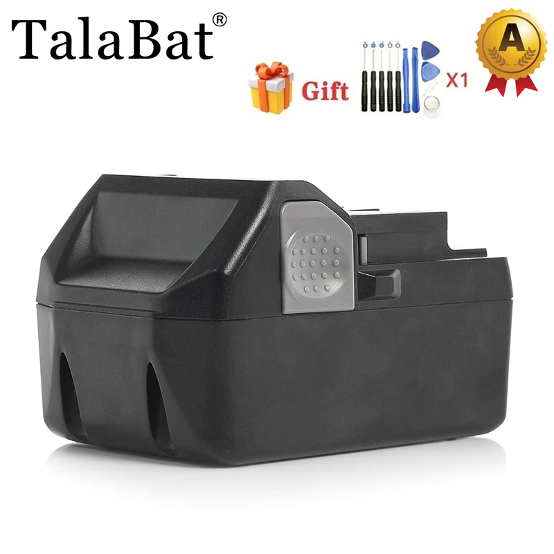 

For Hitachi BSL1815X BSL1830 18V 6.0Ah Tool Battery WH18DFL DS18DLP4 DH18DLP4 C18DSLP4 C18DSL 330067 330068 330139 330557