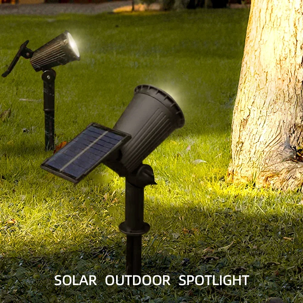 Description Picture 2 of itemSolar Powered Floor Mounted Lights Outdoor Waterproof Lawn Lights Household Colorful Landscape Decoration Garden Spotlights