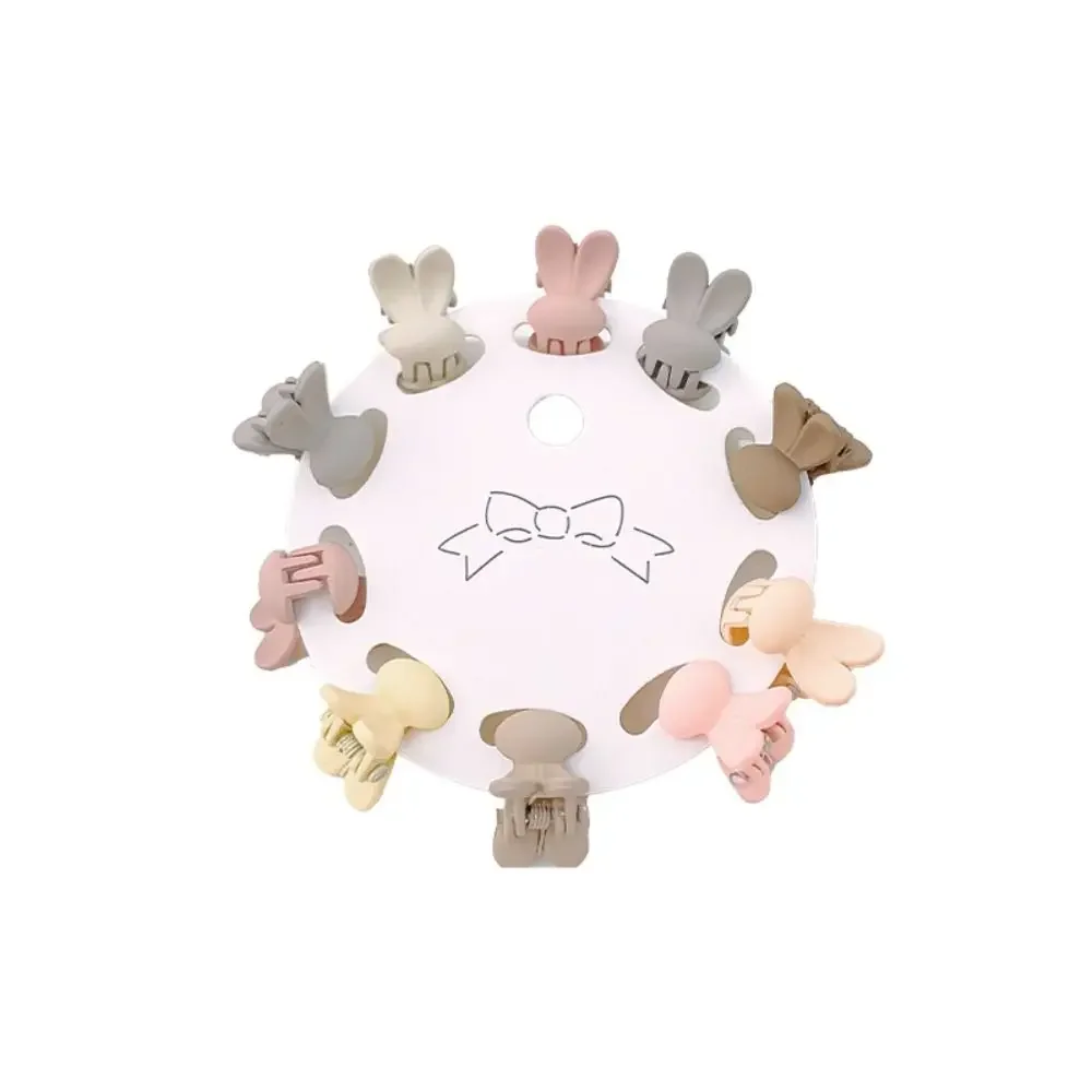 Hair Accessories 10pcs/set Mini Hair Claw Clip Barrettes Flower Mini Claw Ornaments Frosting Star Crab Clip Girl