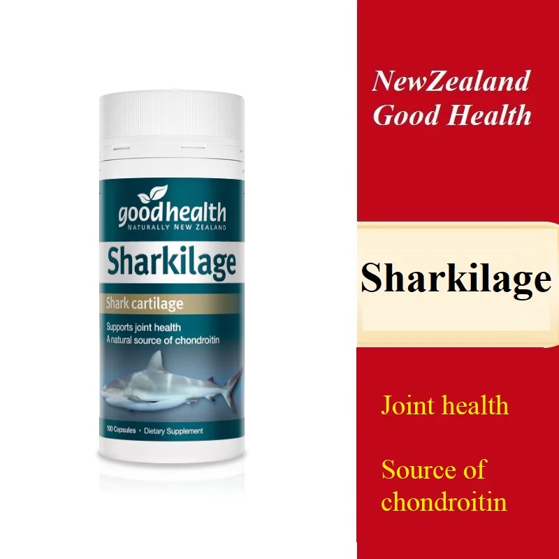 

NewZealand GoodHealth Sharkilage Cartilage 100Capsule Chondroitin Joint Mobility Cushioning Lubrication Repair Muscle Comfort