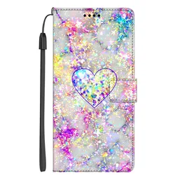 Marble Leather Flip Cover Stand Wallet Book Protective Case for Wiko Y81 (1)
