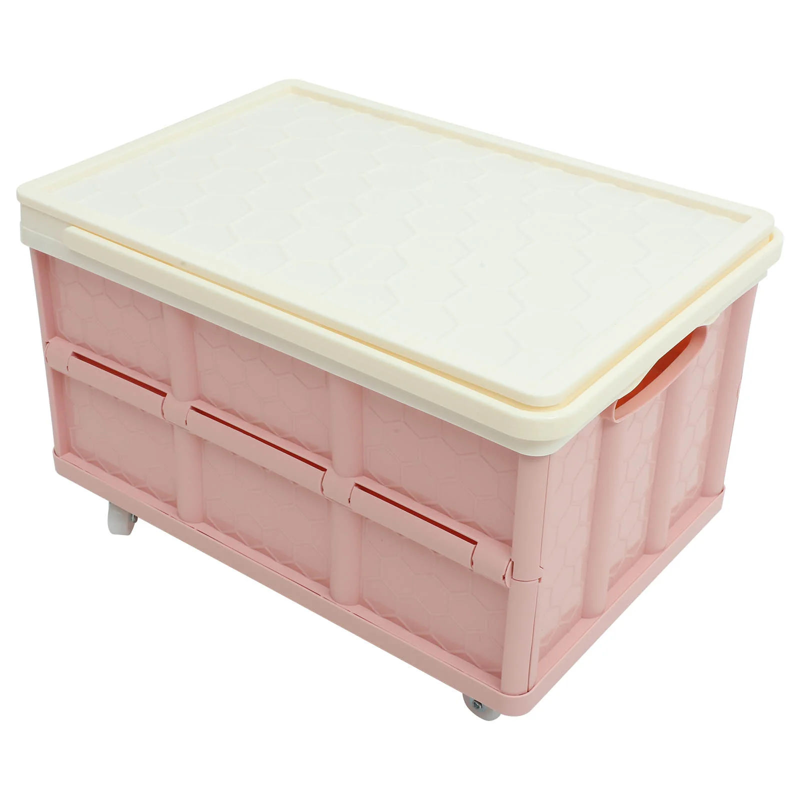 

English title: Alipis Decorative Storage Bins Wheels Foldable Utility Cart Handcart Shopping Trolley Travel