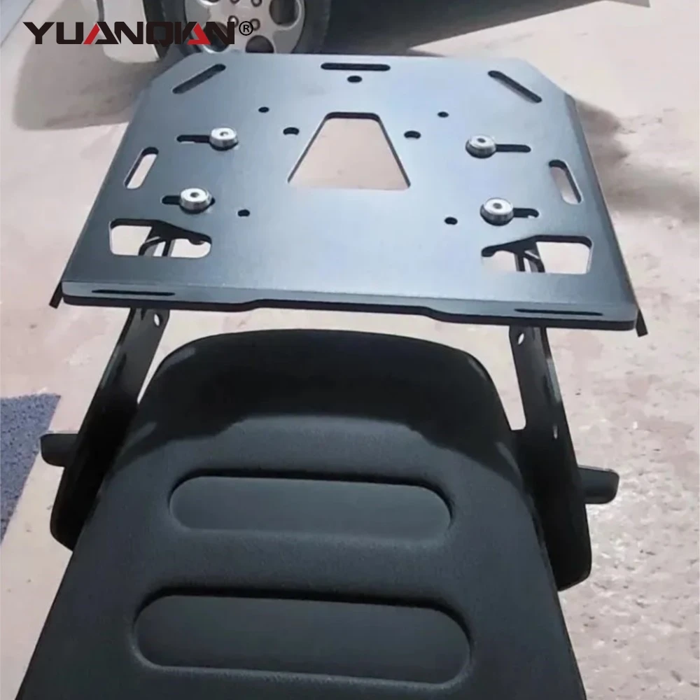 Motorcycle Rear Rack & Saddlebag Supports For Husqvarna Svartpilen/Vitpilen (200-401) | Steel Luggage Carrier For Long Trips