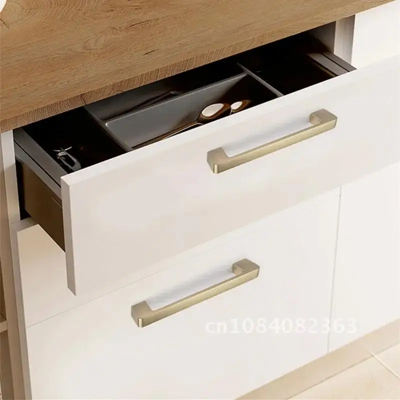 

Handles Gold for Furniture Cabinet Kitchen Handles Cupboard Knobs Aluminum Dresser Drawer Pulls Hardware