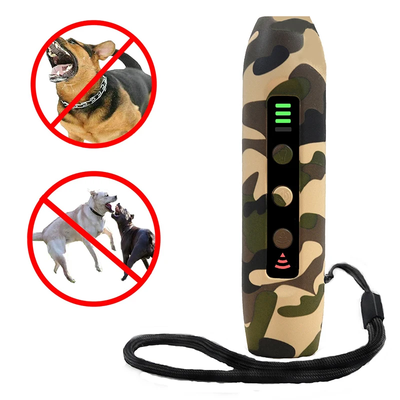 No Noise Ultrasonic Dog Repeller Usb Rechargeable Anti Barking Device