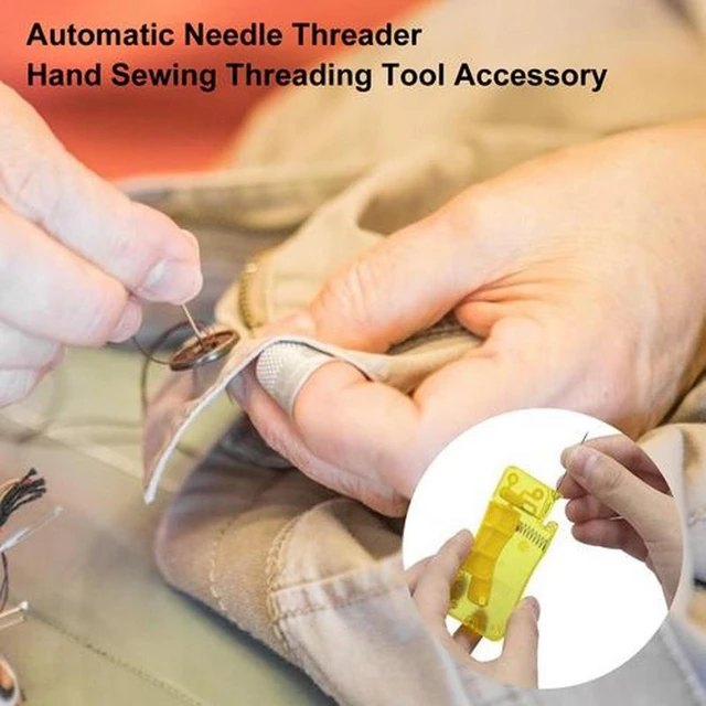 2PCS Automatic Needle Threader Home Tool Hand Machine Sewing