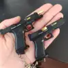 1:3 Alloy G34 TTI Pistol Model Keychain Disassemble Mini Gun Toy Craft Bag Pendant Holiday Gifts for Chlidren Adults 2