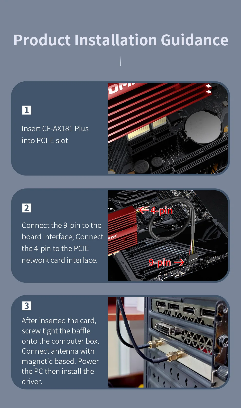 Рисунок 6 - Wifi6e pcie карта AMD RZ608 BT 5