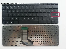 

Belgium Laptop Keyboard for HP ENVY X2 11-G 11-G000 11-G100 Black Without Frame BE Azerty (Small enter Key) Layout