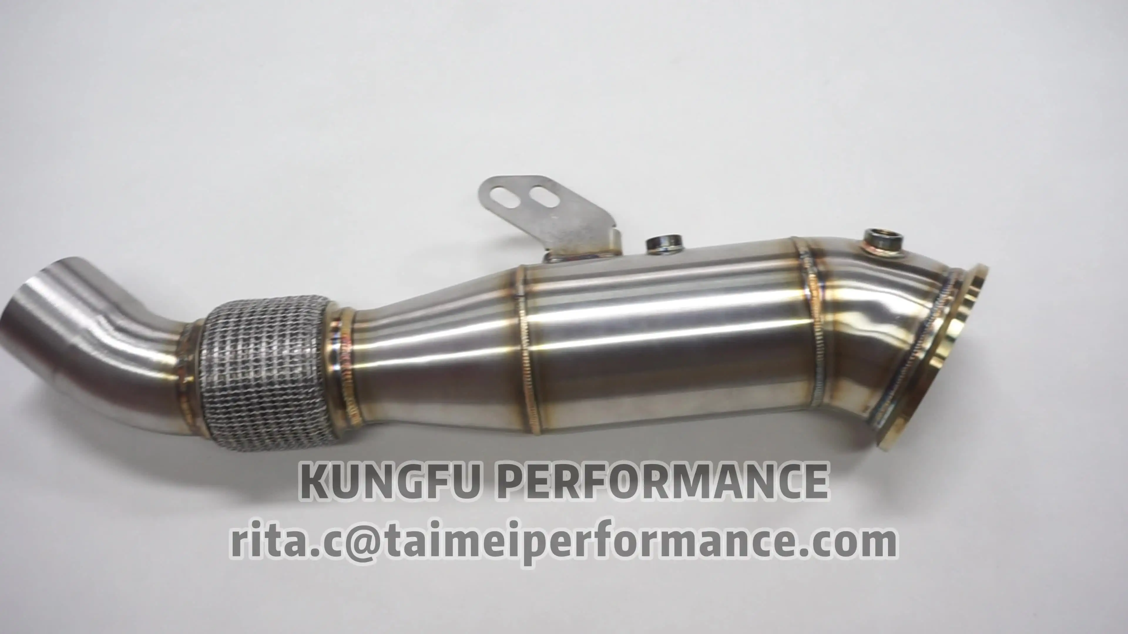 KUNGFU характеристики SS304 обновление 4 5 ''выхлопная труба B58 для B M W G30 F30