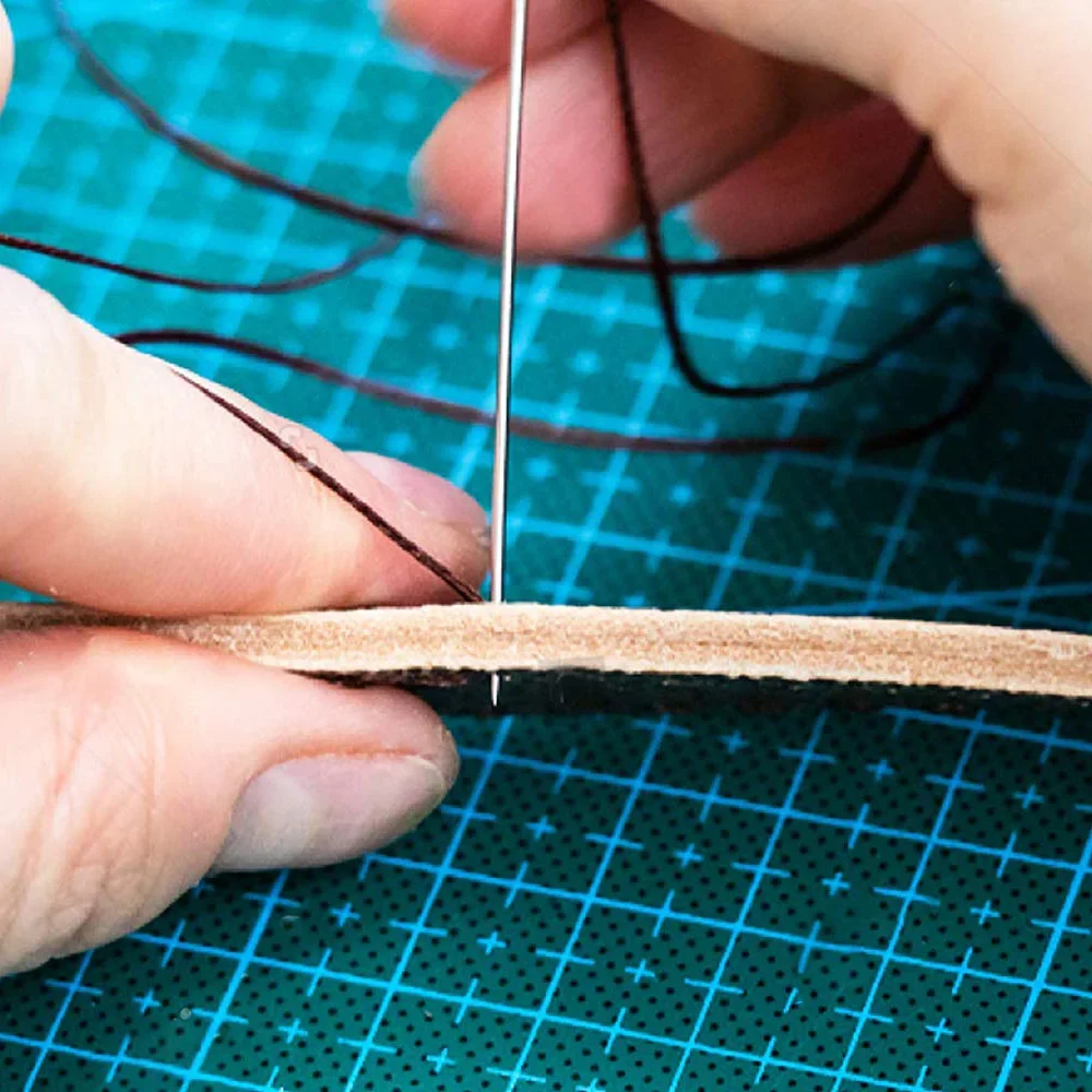 Blind Needle Elderly Needle-side Hole Hand Household Sewing Stainless Steel Sewing Needless Threading Apparel Sewing DIY