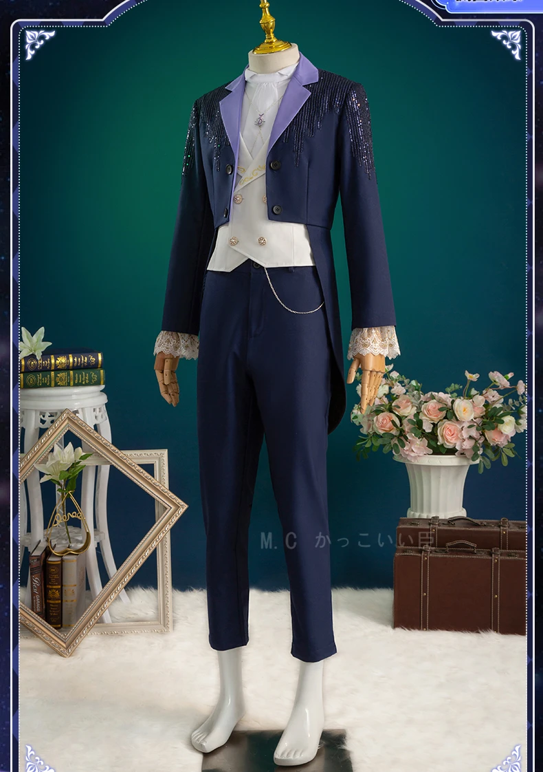 

Love and Deepspace cos Xavier Zayne Rafayel Uniform Suit Halloween party costume cosplay