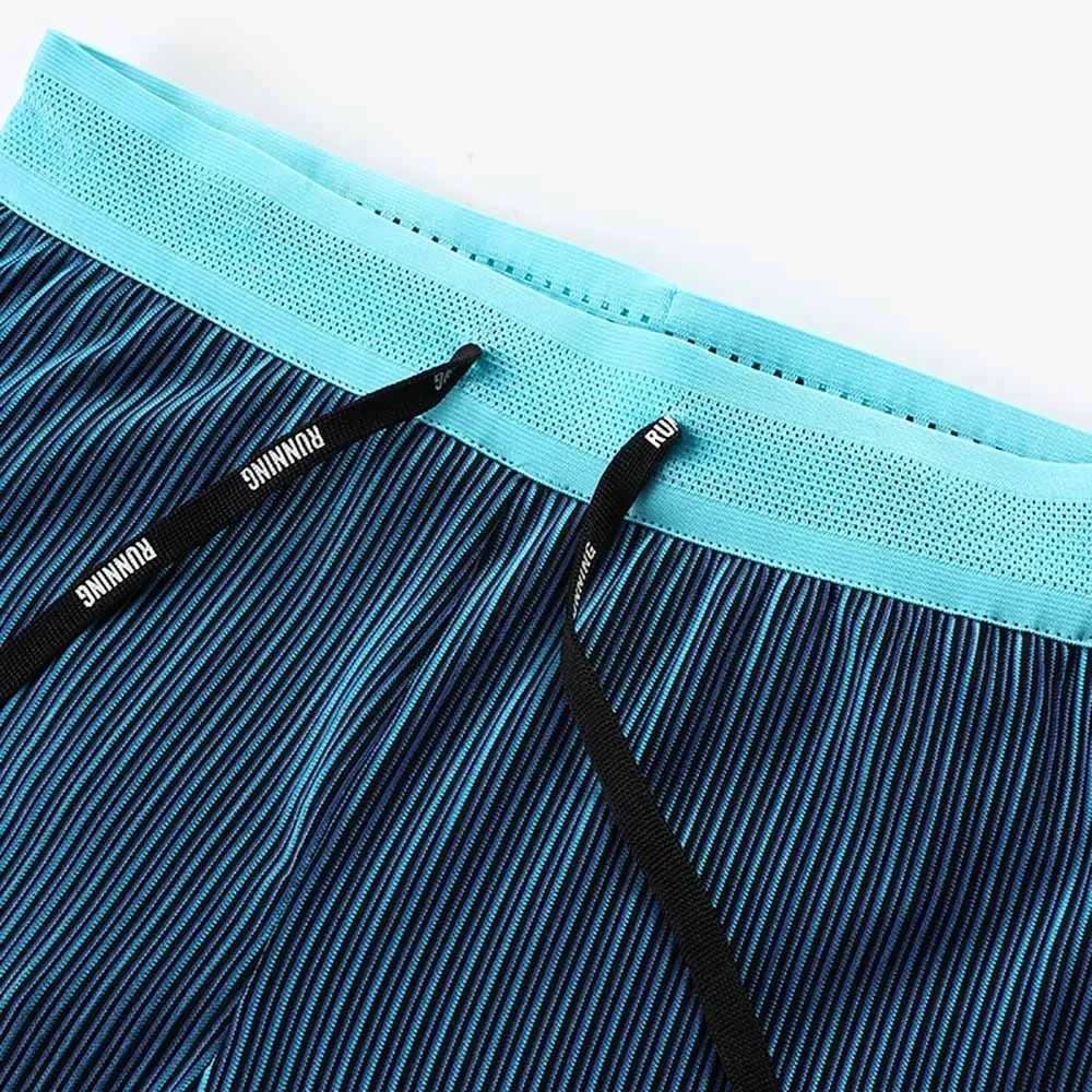 Sports Men Quick Dry Compression Running Leggings Shorts for Gym Fitness