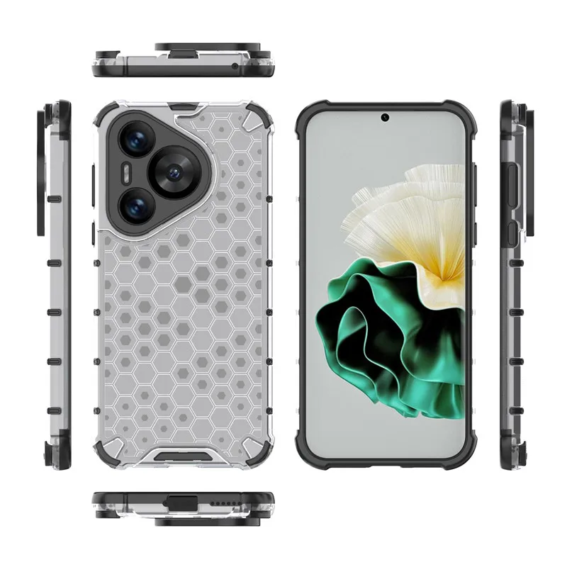 Luxury Shockproof Armor PC Silicone Protective Case - Enhanced Protection and Style