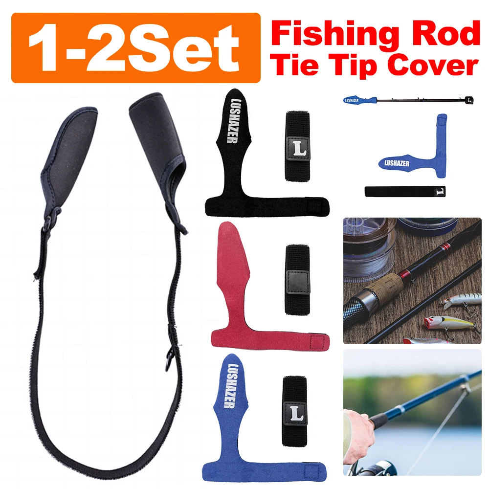 Strap Fastener Fishing Rod, Fishing Rod Elastic Protector