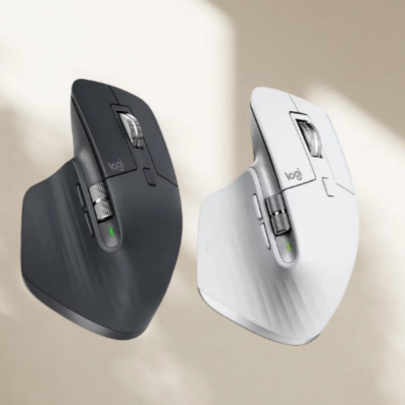 Logitech MX Master 3S Wireless Bluetooth Mouse Bluetooth 2.4G Low Noise Ergonomic Design Mouse For Gaming Laptop Accessoires