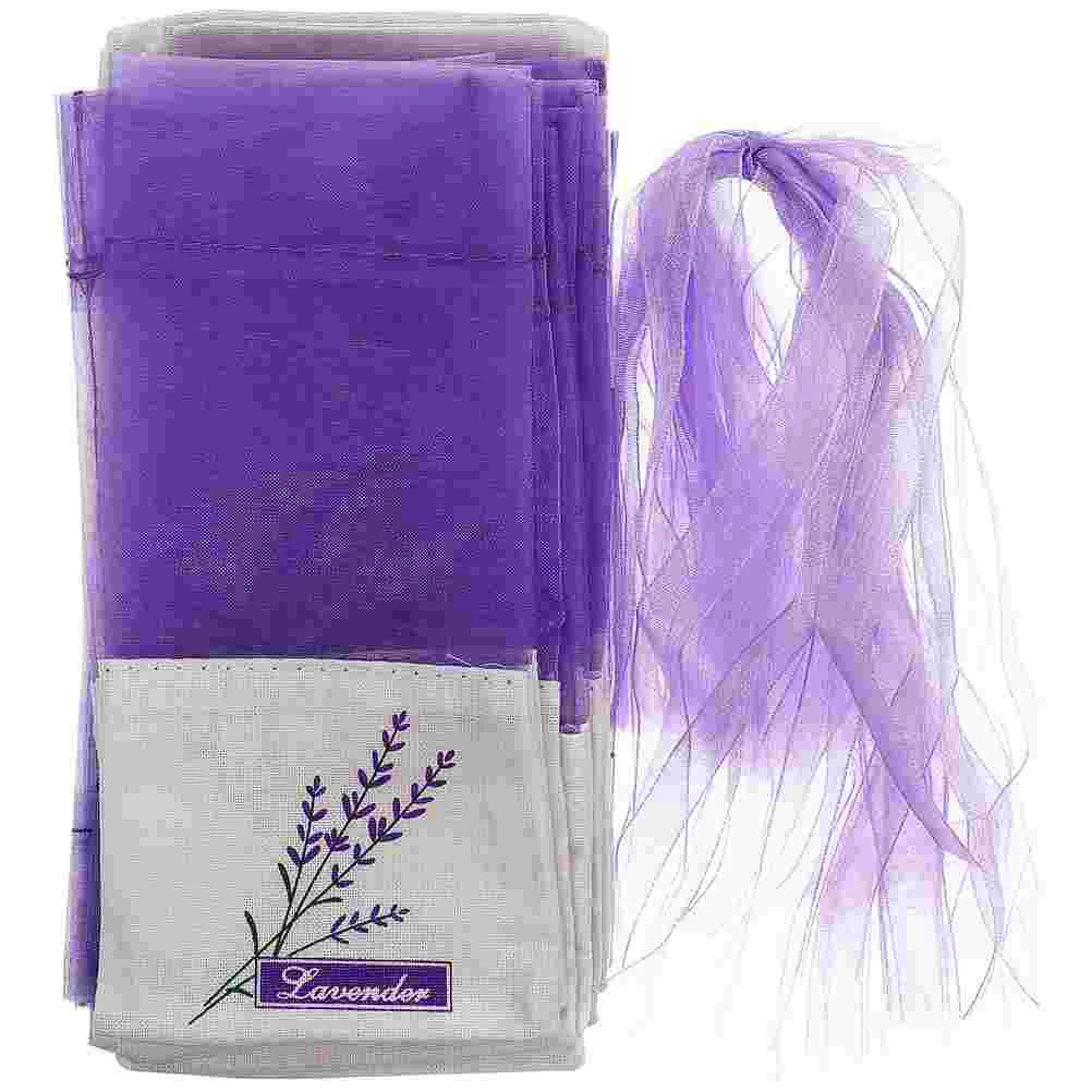 

Sachet Storage Bags Wardrobe Drawstring Lavender Pouch Empty Cotton Decorative