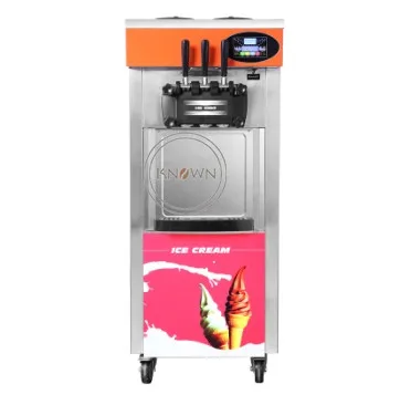 Popular commercial ice cream machine big capacity vending serve flavor frozen soft ice cream maker home machine