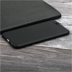Luxury Ultra-Thin Matte TPU Soft Protective Back Phone Case for Xiaomi Mi Mix 2s (Black)