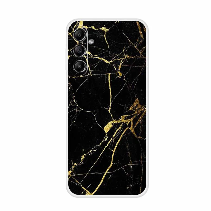 Marble Design Soft Silicone TPU Phone Case - Cartoon Print Cover