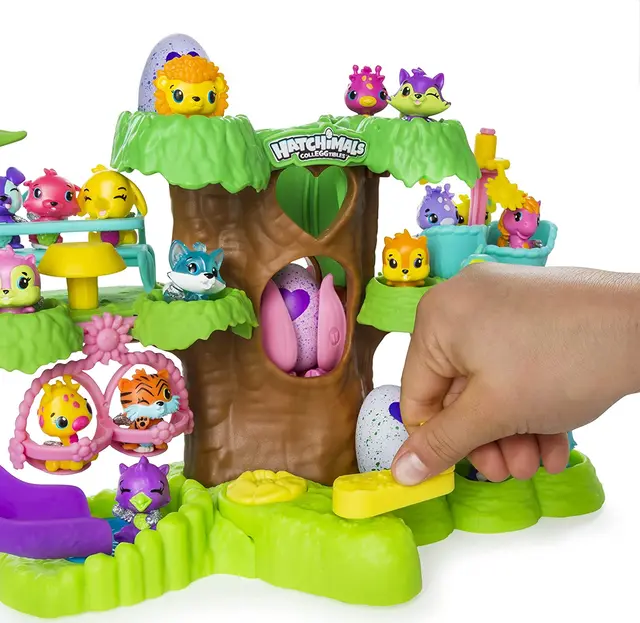 Hatchimals CollEGGtibles Hatchery Pet Nursery Playset Tropical Party Playset Girl Toy Set Collectible Surprise Gift Game House 5