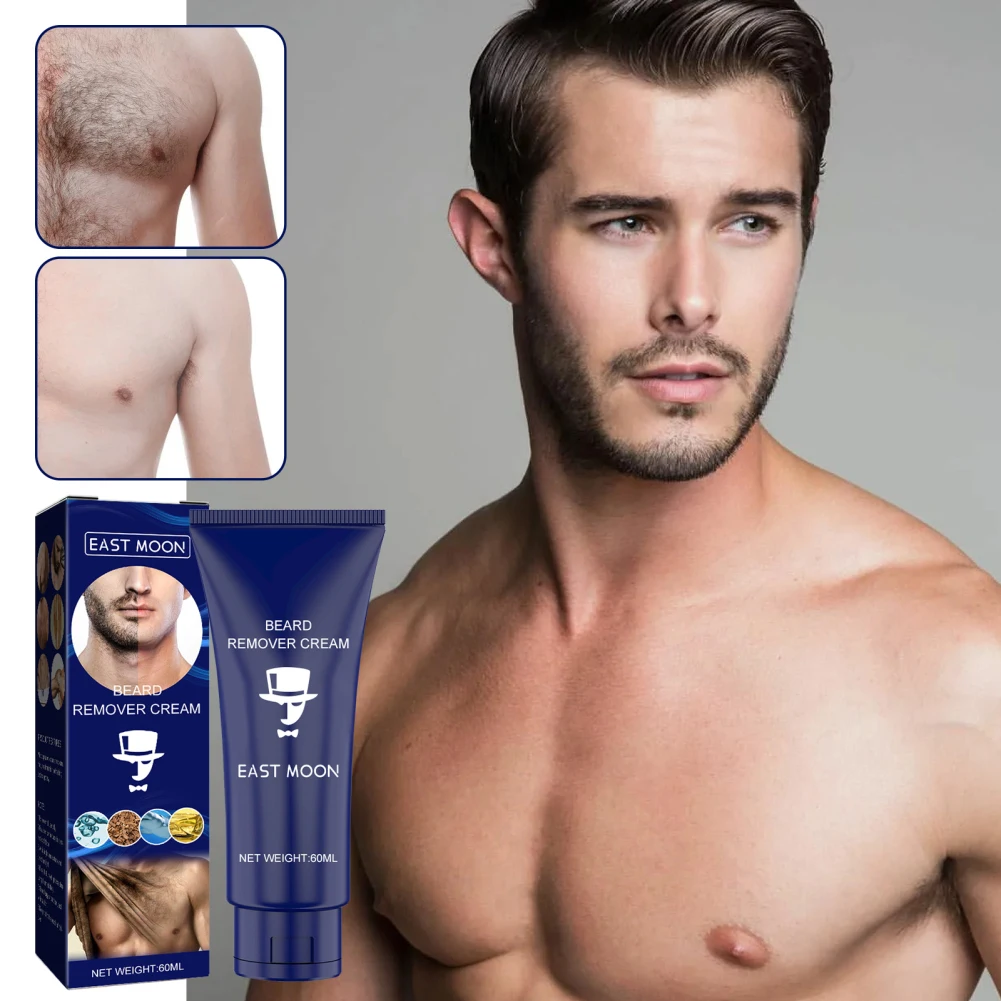 Men's Facial Permanent Hair Removal Cream Is Mild And Not Atimulate Safety  Harmless Body Armpit Painless Depilation Tslm1 - Hair Removal Cream -  AliExpress