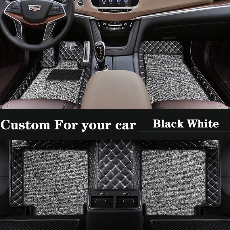 

Car Floor Mats For Nissan X Trail T31 T32 March Tiida Qashqai J11 J12 Teana Versa Custom Foot Pad Wire Carpet Auto Accessories