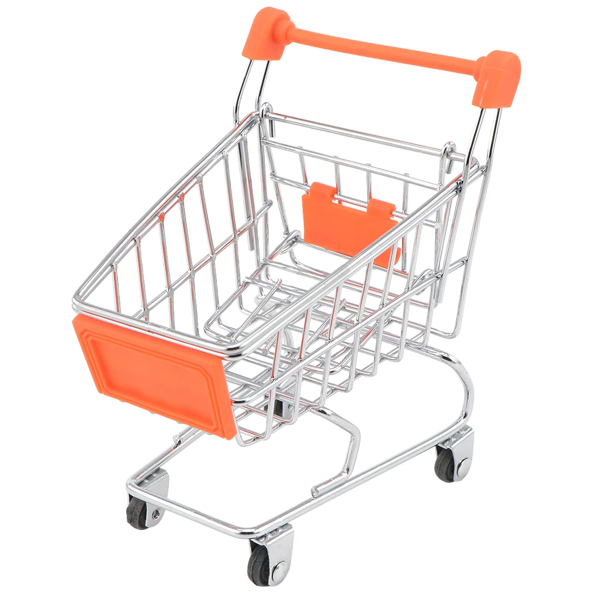 

Kids Gift Mini Shopping Cart Crafts Children's Trolley Playset Toy Pretend Gifts