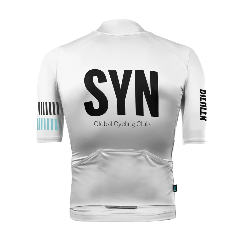 New Syn TRAINING JERSEY WHITE 23 Summer Lightweight Quick-dry Competition short sleeve cycling jersey tops MTB Jersey 5