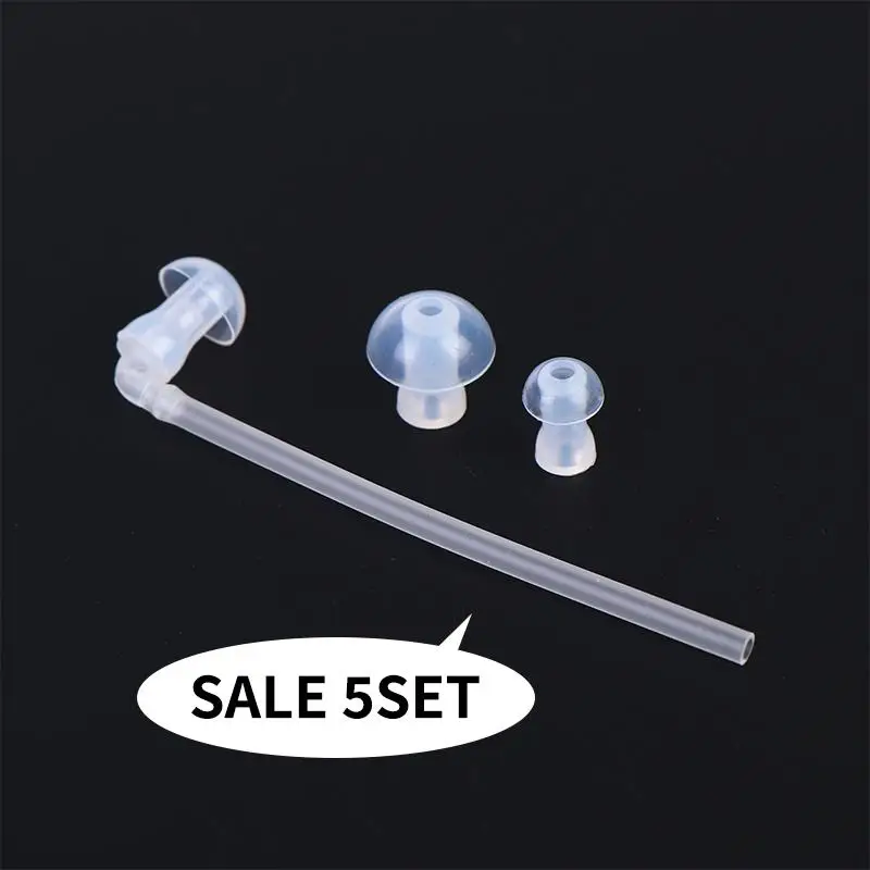 Silicone Earplug Domes - 20-Pack Hearing Aid Ear Tips Replacement