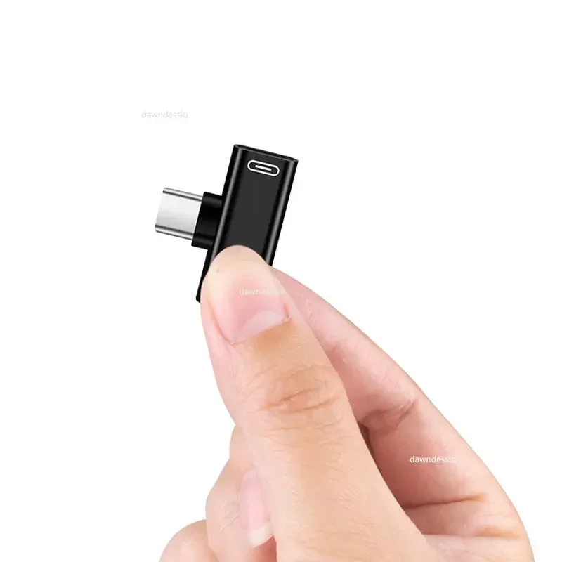 2 In 1 USB C Splitter Type C Male To Dual Type Female Headphone Charger Adapter usb to type c adapter,type c adapter